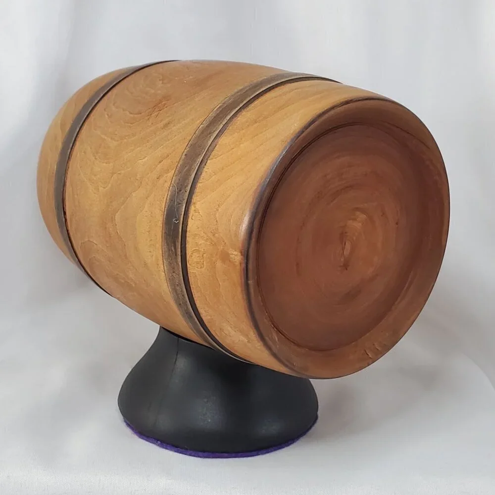Crown Royal Wooden Whiskey Barrel Cask *DISPLAY ONLY* Bar Decor Man Cave Gift - Picture 7 of 11